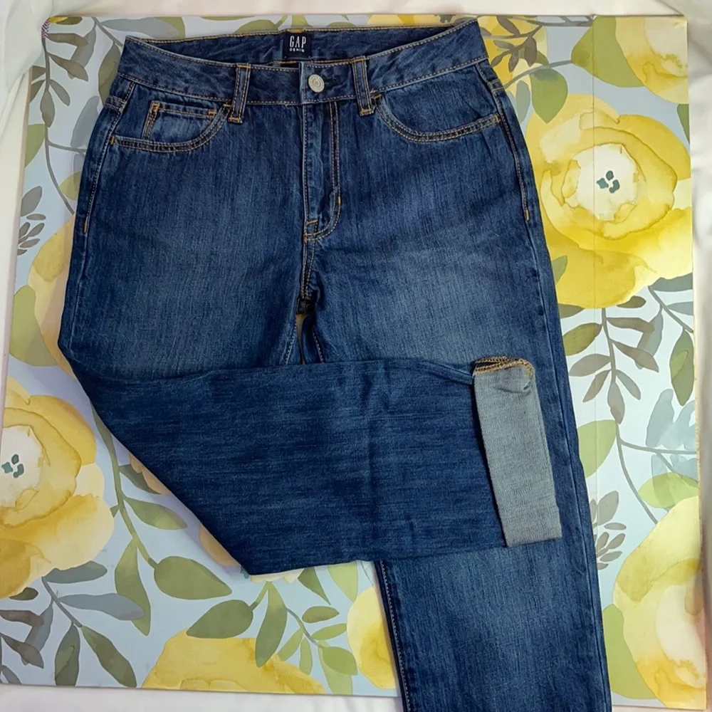 🔥 SALE GAP Girlfriend Cropped Jeans | Size 12